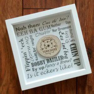 I'm From Yorkshire Word Art Frame